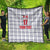 Custom Malta Football Jersey Go Champions Quilt White Style