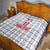 Custom Malta Football Jersey Go Champions Quilt White Style