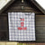 Custom Malta Football Jersey Go Champions Quilt White Style