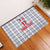 Custom Malta Football Jersey Go Champions Rubber Doormat White Style