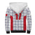 Custom Malta Football Jersey Go Champions Sherpa Hoodie White Style