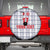 Custom Malta Football Jersey Go Champions Spare Tire Cover White Style