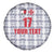 Custom Malta Football Jersey Go Champions Spare Tire Cover White Style