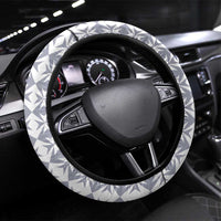 Malta Football Jersey Go Champions Steering Wheel Cover White Style