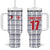 Custom Malta Football Jersey Go Champions Tumbler With Handle White Style