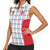 Custom Malta Football Jersey Go Champions Women Sleeveless Polo Shirt White Style