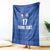 Custom Malta Football Jersey Go Champions Blanket Blue Style