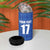 Custom Malta Football Jersey Go Champions 4 in 1 Can Cooler Tumbler Blue Style