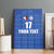 Custom Malta Football Jersey Go Champions Canvas Wall Art Blue Style