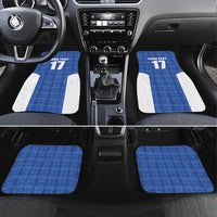 Custom Malta Football Jersey Go Champions Car Mats Blue Style