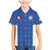 Custom Malta Football Jersey Go Champions Family Matching Mermaid Dress and Hawaiian Shirt Blue Style
