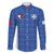 Custom Malta Football Jersey Go Champions Family Matching Puletasi and Hawaiian Shirt Blue Style