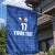 Custom Malta Football Jersey Go Champions Garden Flag Blue Style