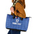 Custom Malta Football Jersey Go Champions Leather Tote Bag Blue Style