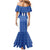 Custom Malta Football Jersey Go Champions Mermaid Dress Blue Style