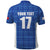Custom Malta Football Jersey Go Champions Polo Shirt Blue Style