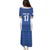 Custom Malta Football Jersey Go Champions Puletasi Blue Style