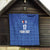 Custom Malta Football Jersey Go Champions Quilt Blue Style
