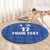 Custom Malta Football Jersey Go Champions Round Carpet Blue Style