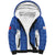 Custom Malta Football Jersey Go Champions Sherpa Hoodie Blue Style