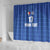 Custom Malta Football Jersey Go Champions Shower Curtain Blue Style