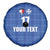 Custom Malta Football Jersey Go Champions Spare Tire Cover Blue Style
