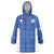 Custom Malta Football Jersey Go Champions Wearable Blanket Hoodie Blue Style