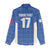 Custom Malta Football Jersey Go Champions Women Casual Shirt Blue Style