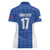 Custom Malta Football Jersey Go Champions Women Polo Shirt Blue Style
