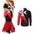 Malta Cross With Valletta Capital Couples Matching Mermaid Dress and Long Sleeve Button Shirt Scenery in Velletta Capital
