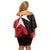 Malta Cross With Valletta Capital Family Matching Off Shoulder Short Dress and Hawaiian Shirt Scenery in Velletta Capital