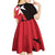 Malta Cross With Valletta Capital Kid Short Sleeve Dress Scenery in Velletta Capital