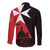 Malta Cross With Valletta Capital Long Sleeve Button Shirt Scenery in Velletta Capital
