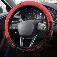 Malta Cross With Valletta Capital Steering Wheel Cover Scenery in Velletta Capital