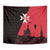 Malta Cross With Valletta Capital Tapestry Scenery in Velletta Capital