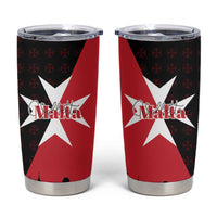 Malta Cross With Valletta Capital Tumbler Cup Scenery in Velletta Capital