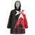 Malta Cross With Valletta Capital Wearable Blanket Hoodie Scenery in Velletta Capital