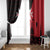 Malta Cross With Valletta Capital Window Curtain Scenery in Velletta Capital
