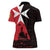 Malta Cross With Valletta Capital Women Polo Shirt Scenery in Velletta Capital