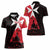 Malta Cross With Valletta Capital Women Polo Shirt Scenery in Velletta Capital