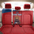Custom Czech Republic Football Go Champions Back Car Seat Cover Sporty Style with Lion Mascot