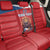 Custom Czech Republic Football Go Champions Back Car Seat Cover Sporty Style with Lion Mascot