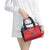 Custom Czech Republic Football Go Champions Shoulder Handbag Sporty Style with Lion Mascot