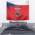 Custom Czech Republic Football Go Champions Tapestry Sporty Style with Lion Mascot