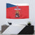 Custom Czech Republic Football Go Champions Tapestry Sporty Style with Lion Mascot
