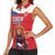 Custom Czech Republic Football Go Champions Women Sleeveless Polo Shirt Sporty Style with Lion Mascot