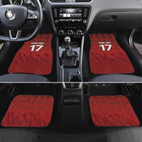 Czech Republic Football Custom Car Mats Sporty Style