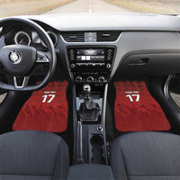 Czech Republic Football Custom Car Mats Sporty Style