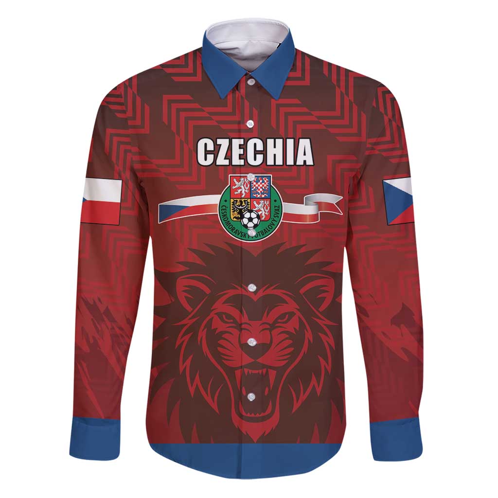 Czech Republic Football Custom Family Matching Puletasi and Hawaiian Shirt Sporty Style