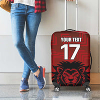 Czech Republic Football Custom Luggage Cover Sporty Style